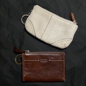 COACH coin pouches